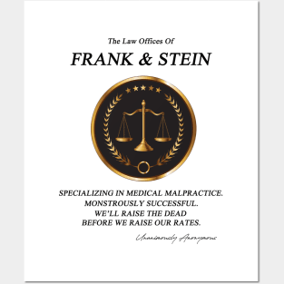 Frank & Stein Law Practice Posters and Art